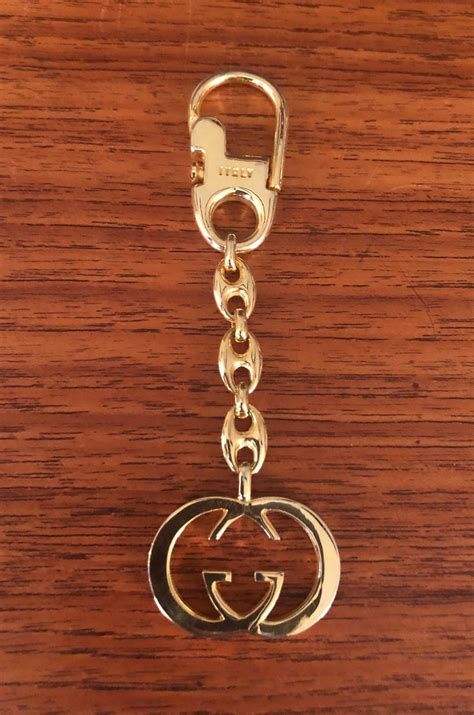 fake gucci key ring|vintage gucci key holder.